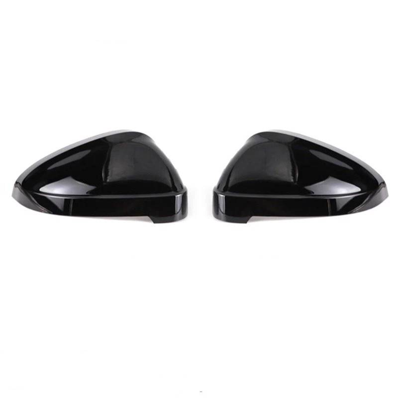 Auto Spiegelkappen Für A4 Für B9 8W 2016–2023, 2 Stück Schwarze Seitenspiegelkappen Ersetzen Abdeckungen Außenspiegelkappe(Black-2pcs) von Ggwqfuh