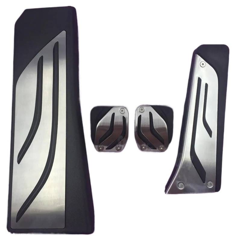 Fußpedal Pedalkappen Für 1 2 3 4 5 6 7 Serie GT Für X3 Für X4 Z4 F30 F31 F34 Manuelle Dekoration Aufkleber Gas Fußstütze Ändern Pedal Pad Zubehör Bremse Pedalkappen(B) von Ggwqfuh