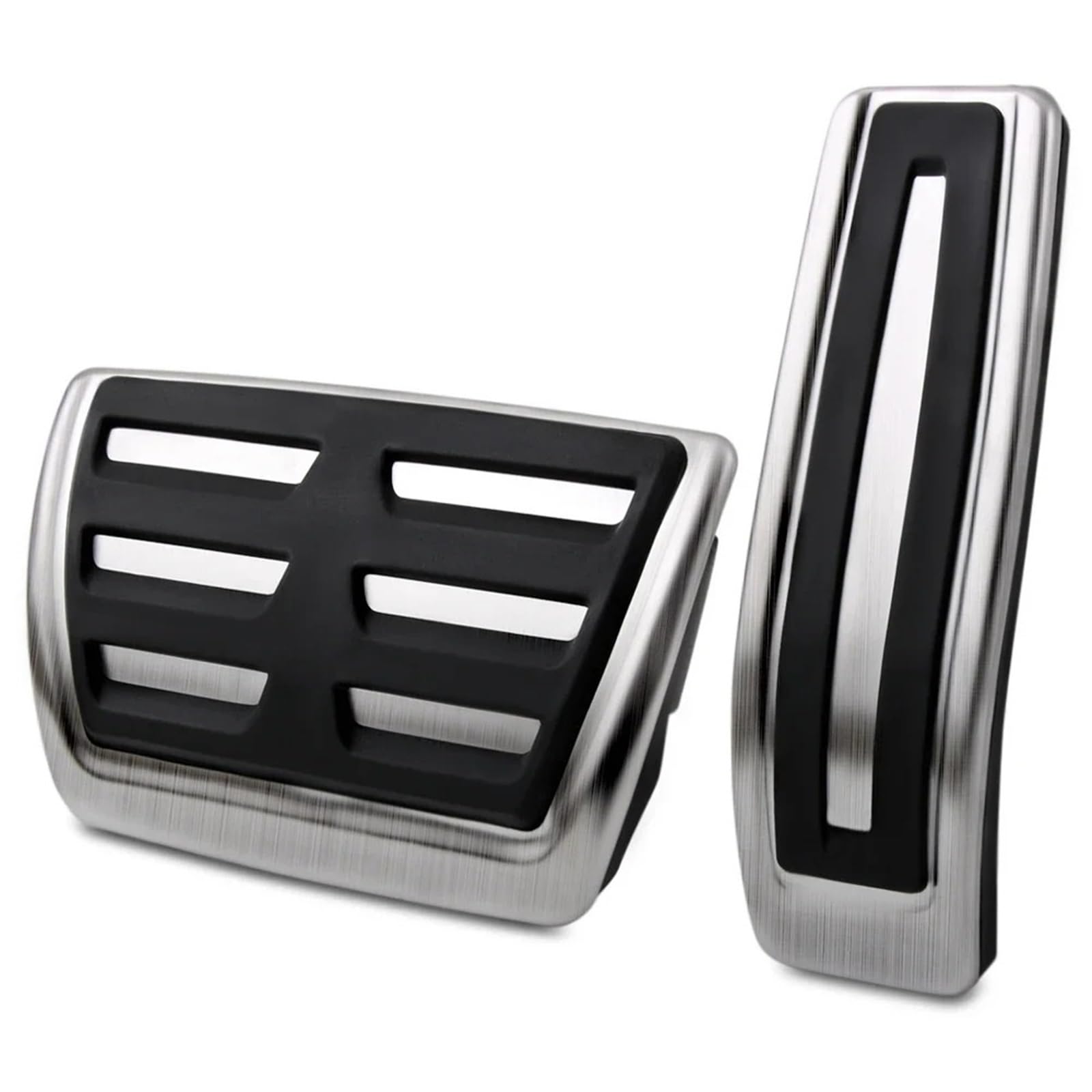 Fußpedal Pedalkappen Für A1 Für A3 Für A4 B8 B9 Für A5 Für A6 Für A7 Für Q3 Für Q7 2009-2019 (LHD) Auto Bremse Gaspedal Fußstütze Pedal Bremse Pedalkappen(A) von Ggwqfuh