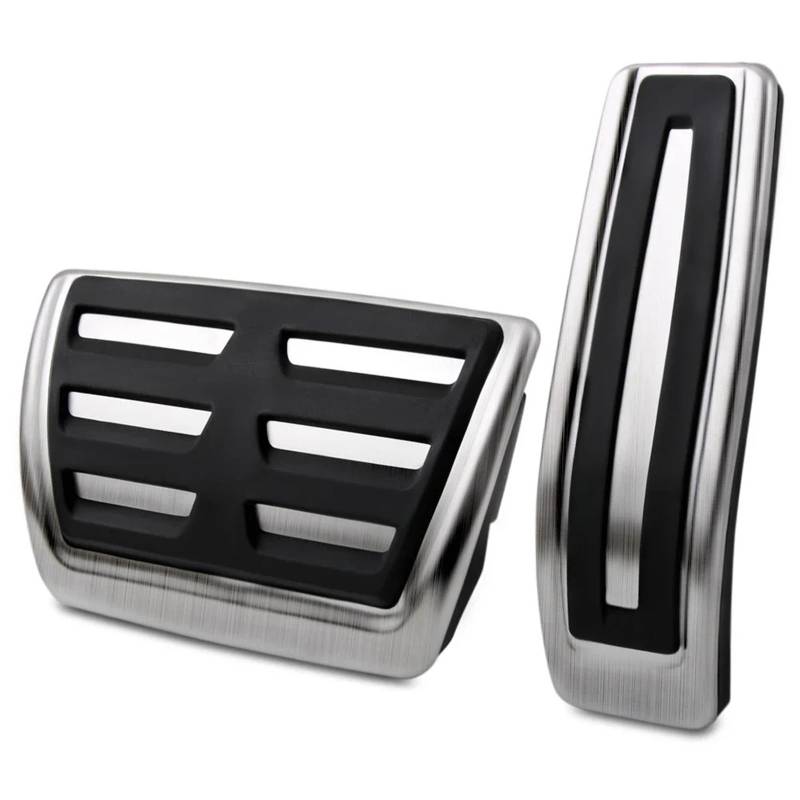 Fußpedal Pedalkappen Für A1 Für A3 Für A4 B8 B9 Für A5 Für A6 Für A7 Für Q3 Für Q7 2009-2019 (LHD) Auto Bremse Gaspedal Fußstütze Pedal Bremse Pedalkappen(A) von Ggwqfuh