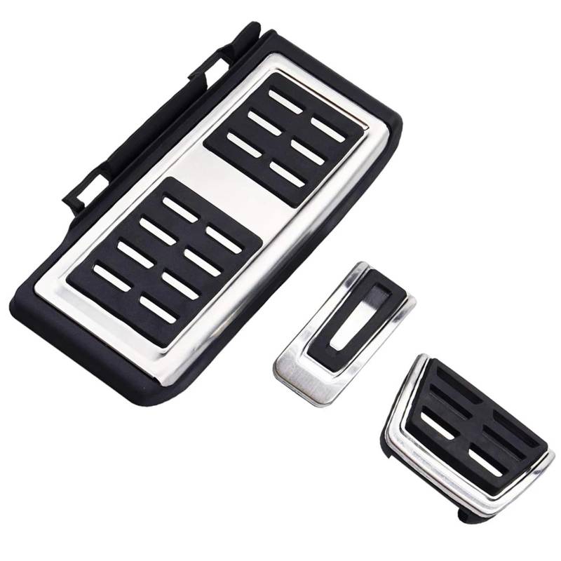 Fußpedal Pedalkappen Für A3 Auto Fußpedal Beschleuniger Gas Kraftstoff Bremse Rest Pads Matte Abdeckung Fußstütze Pedal Bremspedal Bremse Pedalkappen von Ggwqfuh