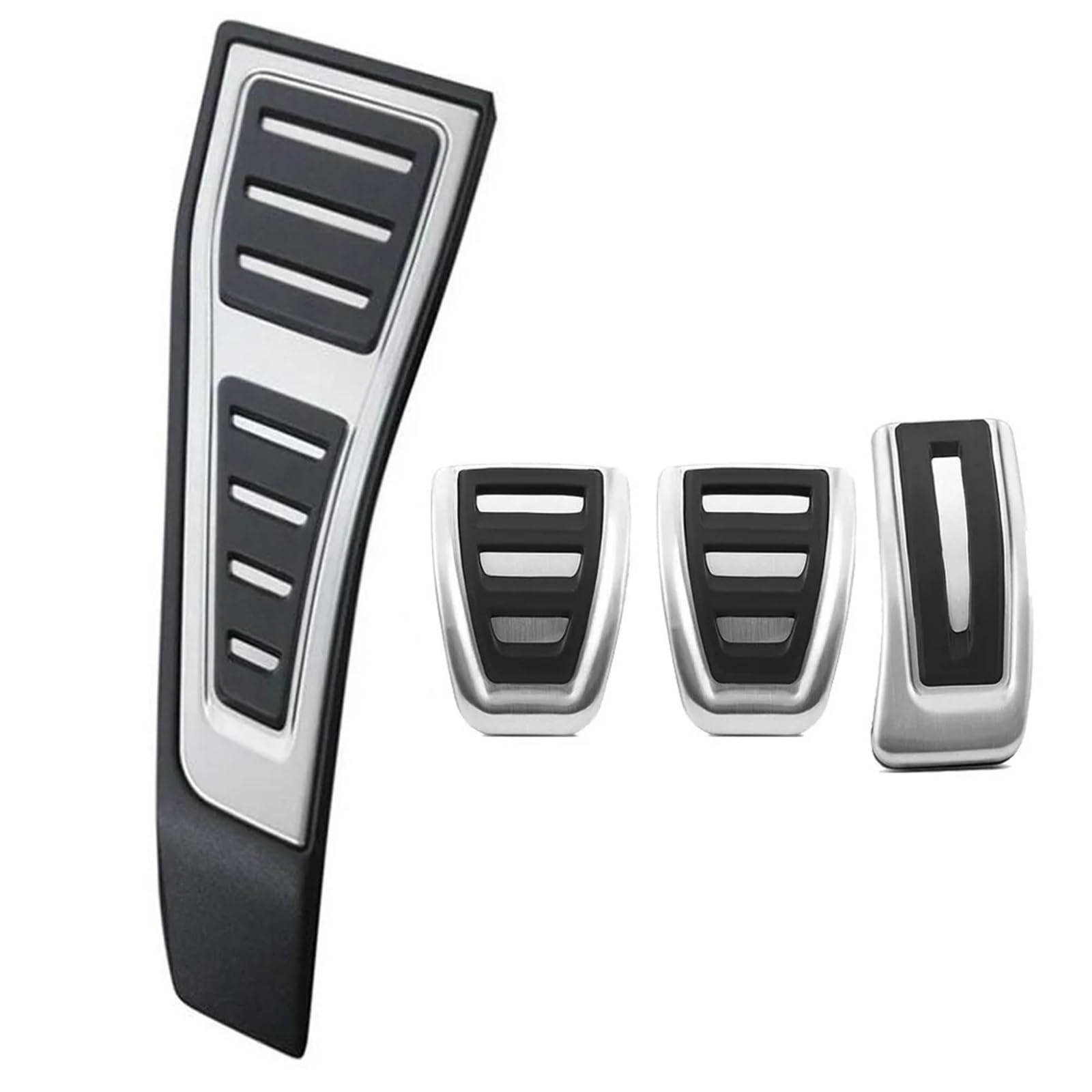 Fußpedal Pedalkappen Für A4 (B9) Für A5 S4 RS4 MT at Limousine Avant 2016 2017 2018 2019 2020 Fuß Pedal Rest Kraftstoff Brems Platte Abdeckung Bremse Pedalkappen(MT) von Ggwqfuh