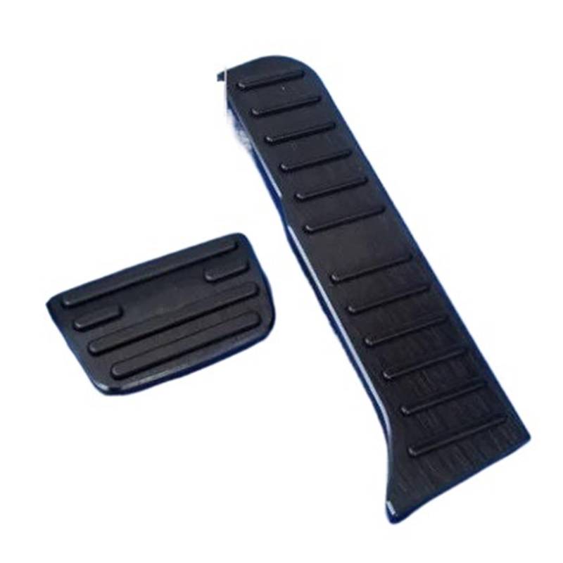 Fußpedal Pedalkappen Für BYD Für Tang EV 2019~2021 Accelerator Fuß Rest Dekorative Metall Refit Abdeckung Auto Zubehör Geändert Pedal Pad Bremse Pedalkappen(Gas Brake(2pcs) Black) von Ggwqfuh