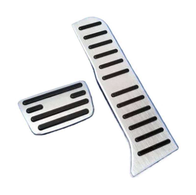 Fußpedal Pedalkappen Für BYD Für Tang EV 2019~2021 Accelerator Fuß Rest Dekorative Metall Refit Abdeckung Auto Zubehör Geändert Pedal Pad Bremse Pedalkappen(Whole Set(3pcs) Black) von Ggwqfuh