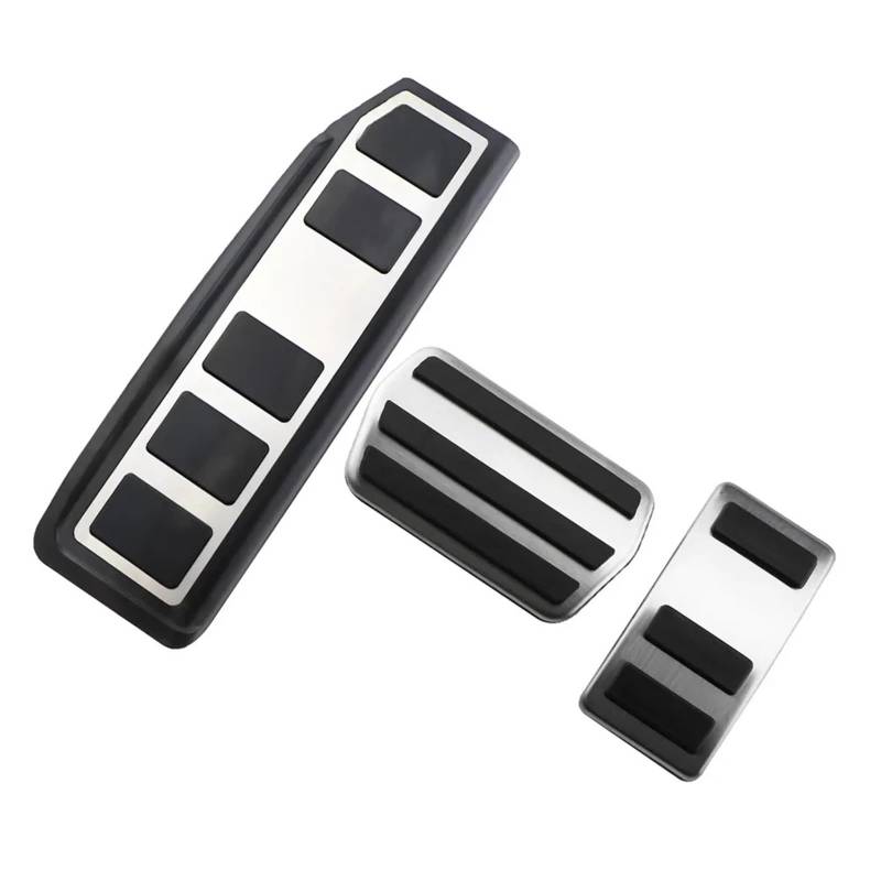 Fußpedal Pedalkappen Für Ford Für Escape Für Lincoln Für Corsair Für Bronco Für Sport Für Kuga 2020-2023 LHD Anti-Slip Fußstütze Dead Brake Gas Gaspedal Pad Abdeckung Bremse Pedalkappen von Ggwqfuh