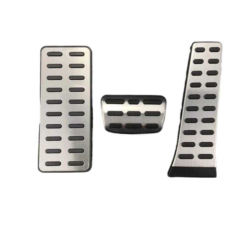 Fußpedal Pedalkappen Für Hyundai Für I40 Für Tucson Für Santafe Für IX35 I35 Azera Mistra Avante Auto Pedal Bremse Pedalkappen(Steel at 3pcsE) von Ggwqfuh