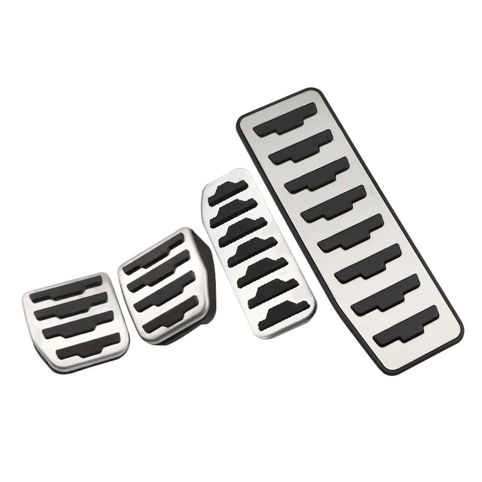 Fußpedal Pedalkappen Für Land Für Rover Für Discovery Für Sport 2014~2025 Zubehör Auto Fußpedale Gaspedal Bremse Edelstahl Kein Bohren rutschfeste Pedal Bremse Pedalkappen(4 pcs) von Ggwqfuh