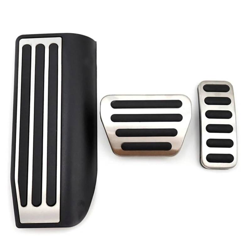 Fußpedal Pedalkappen Für Land Für Rover Für Range Für Rover Für Sport 2013-2021 Für Discovery 5 L462 2017-2021 LHD 3 Stücke MT Auto Gas Bremspedale Fußstütze Pad Kit Bremse Pedalkappen von Ggwqfuh