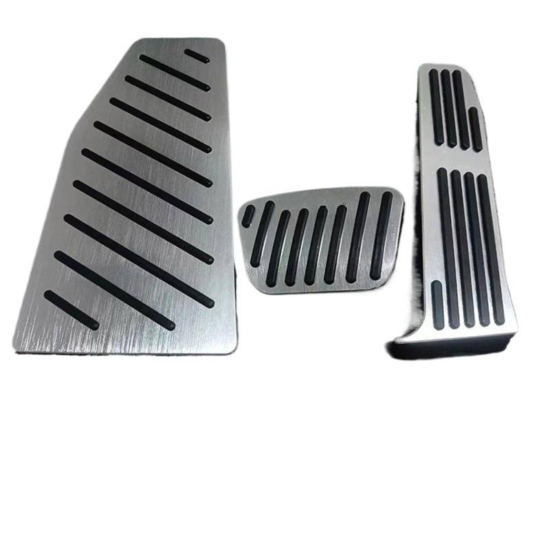 Fußpedal Pedalkappen Für Lexus Für RX350h Für RX450h Für RX500h 2023 Auto Fuß Pedale Alumium Legierung Anti-Slip Kraftstoff Bremse Fußstütze Pedels Abdeckung Zubehör Bremse Pedalkappen(3PCS) von Ggwqfuh