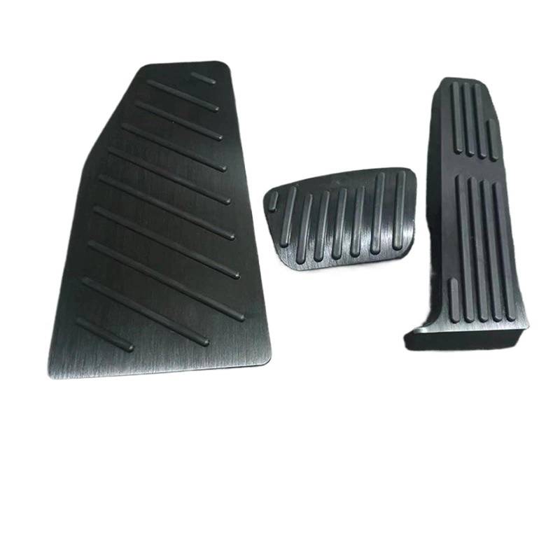 Fußpedal Pedalkappen Für Lexus Für RX350h Für RX450h Für RX500h 2023 Auto Fuß Pedale Alumium Legierung Anti-Slip Kraftstoff Bremse Fußstütze Pedels Abdeckung Zubehör Bremse Pedalkappen(3PCS Black) von Ggwqfuh