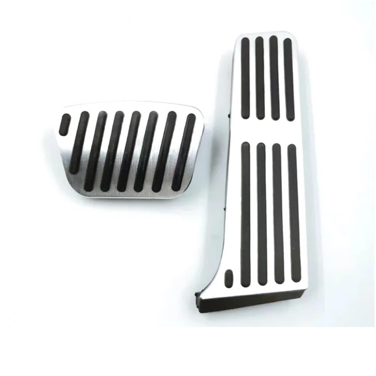 Fußpedal Pedalkappen Für Lixiang Li L9 L8 L7 L6 2022-2024 Auto Gaspedal Abdeckung Anti-Slip Brems Fuß Trim Innen Schutz Zubehör Bremse Pedalkappen(2024-Sliver-2pcs) von Ggwqfuh