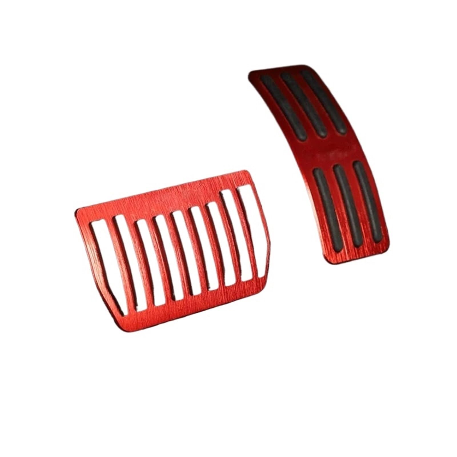 Fußpedal Pedalkappen Für Lynk&Co 01 2022 Auto Gas Beschleuniger Kraftstoff Bremspedal Pad Zubehör Auto Pedale Abdeckung Aluminium Legierung Fuß Pedal Bremse Pedalkappen(Red) von Ggwqfuh