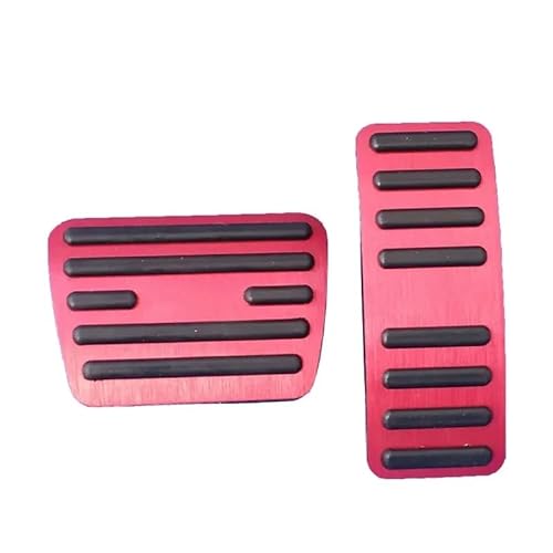 Fußpedal Pedalkappen Für MG GT MG5 Für MGGT 2021 2022 2023 Auto Accelerator Gas Pedal Non Slip Pad Abdeckung Bremspedal Kupplung Pedale Auto Zubehör Bremse Pedalkappen(Red) von Ggwqfuh