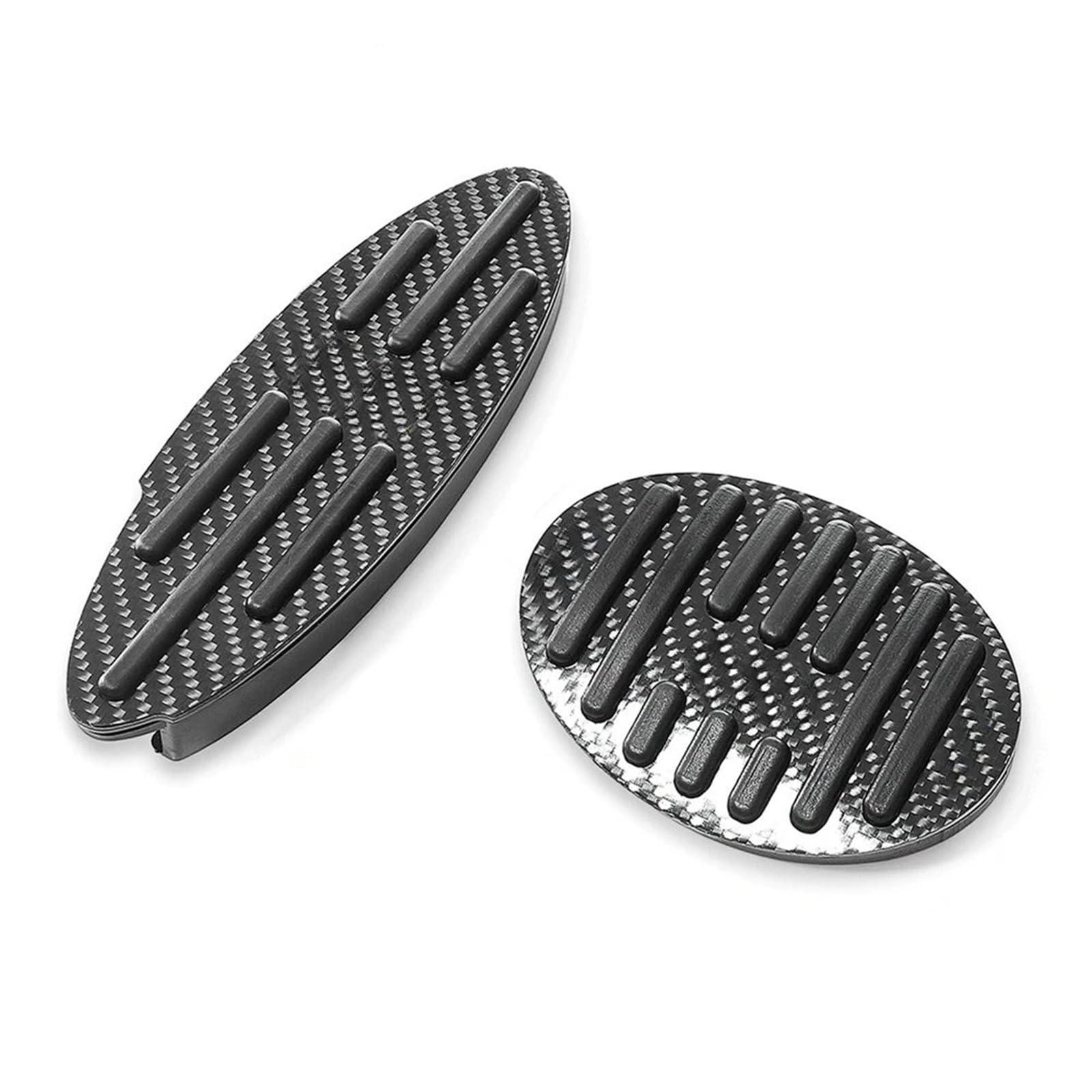 Fußpedal Pedalkappen Für MINI Für Hatch Für Cooper R50 52 53 2001~2008 Gas Beschleuniger Bremse Edelstahl rutschfeste Kein Bohren Pedal Pads Auto Fuß Pedale Bremse Pedalkappen(2pcsC) von Ggwqfuh