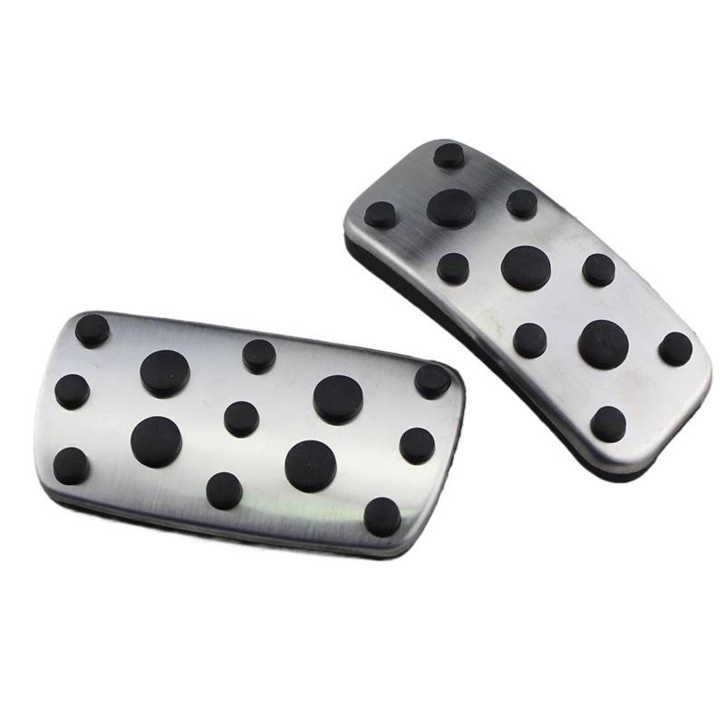 Fußpedal Pedalkappen Für Subaru Für Forester 2006-2018 XV 2012-2017 Für Impreza 2006-2015 Gas Bremspedal Restfoot Pedal Abdeckungen Auto Pedale Kit Bremse Pedalkappen(at 2 pcs) von Ggwqfuh