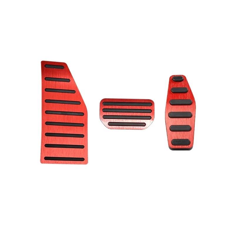 Fußpedal Pedalkappen Für Suzuki Für Jimny Für Sierra JB64 JB74 Für JB64W Für JB74W 2019-2023 Auto Accelerator Bremse Fußstütze Pedale Abdeckung Zubehör Bremse Pedalkappen(Footrest at Red) von Ggwqfuh