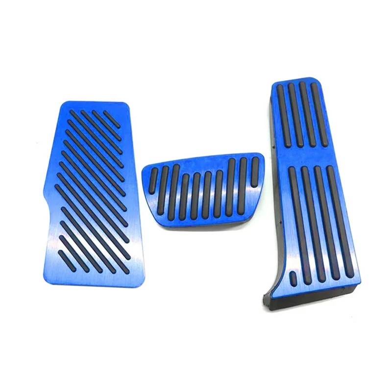 Fußpedal Pedalkappen Für Toyota Für Camry XV40 XV50 XV70 2006-2020 2021 2022 2023 2024 Auto Accelerator Gas Bremspedale Fußstütze Pedal Non Slip Pad Abdeckung Bremse Pedalkappen(2018-2024 Blue 3pcs) von Ggwqfuh