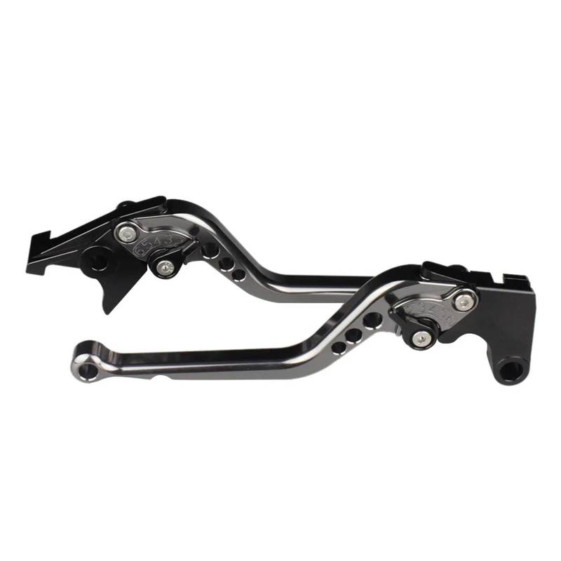Kupplung Bremshebel Für Keeway Für RKF 125 CC Für Keeway Für RKF 125 CNC Motorrad Bremse Kupplung Hebel Aluminium Einstellbare Bremshebel Kupplung Griff Bremse Kupplung Hebel(Long Gray) von Ggwqfuh