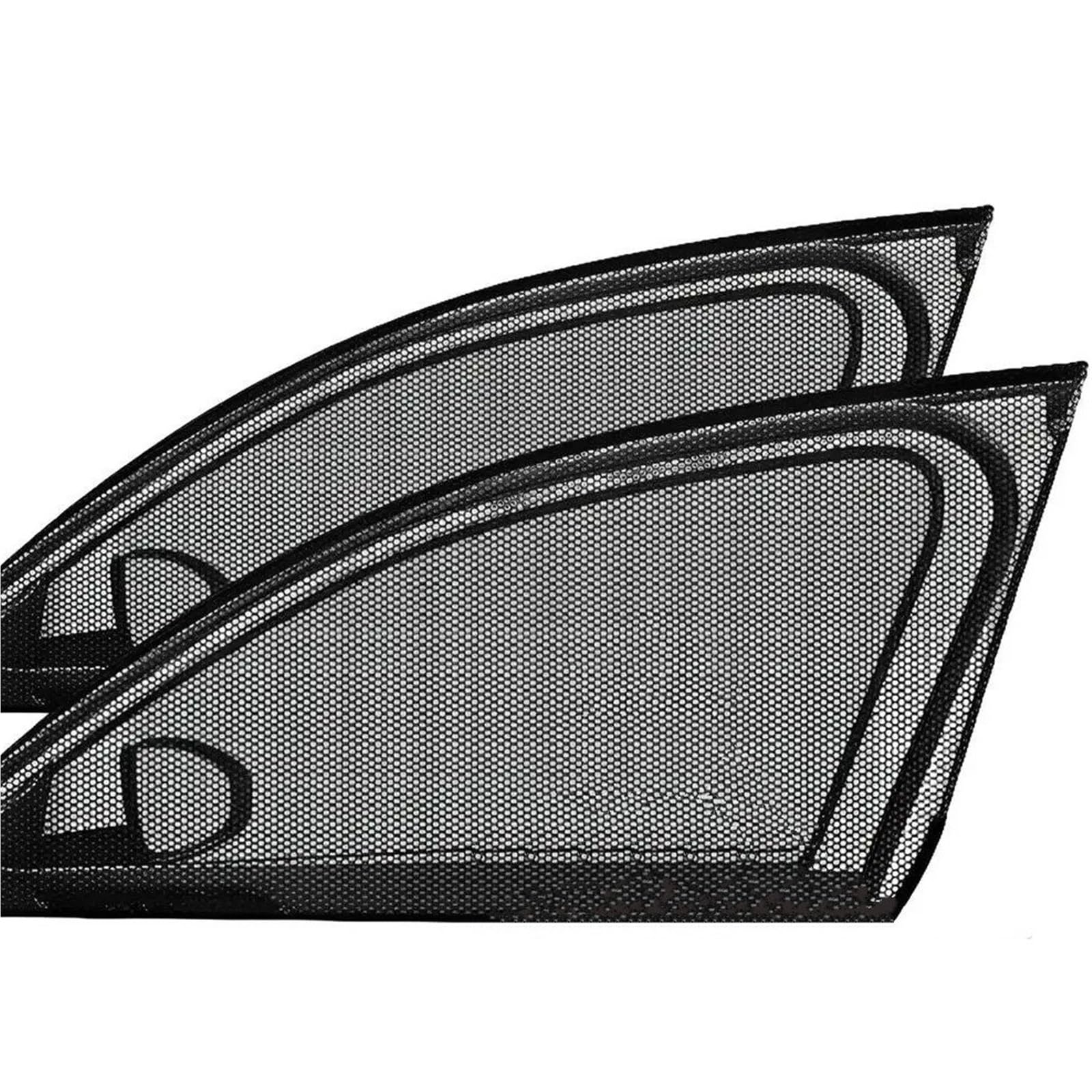 Auto Fenster Sonnenblende 2 Cortinas Parasol Universales para Ventana Lateral Coche Malla Con Protección UV Ventosas Transpirables 52 X 80 cm Auto Frontscheibe Sonnenschutz(Car Front Window) von Ggwqoops
