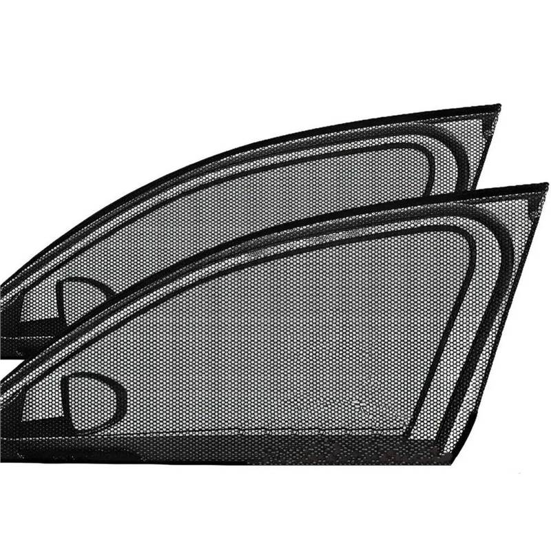 Auto Fenster Sonnenblende 2 Cortinas Parasol Universales para Ventana Lateral Coche Malla Con Protección UV Ventosas Transpirables 52 X 80 cm Auto Frontscheibe Sonnenschutz(Car Front Window) von Ggwqoops