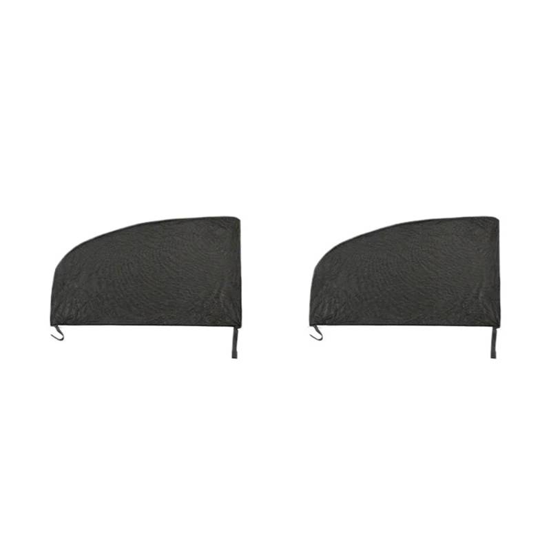 Auto Fenster Sonnenblende 2 Stücke Auto Sonnenschutz Styling Zubehör Auto UV Schutz Vorhang Seitenfenster Sonnenschutz Mesh Sonnenblende Schutz Fensterfolien Auto Frontscheibe Sonnenschutz(Sedan-front von Ggwqoops
