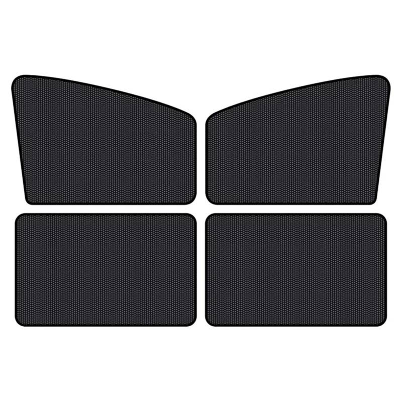 Auto Fenster Sonnenblende Auto 5D Magnetischer Mesh-Sonnenschutz Wärmedämmung Starke Magnetische Adsorptionsart Sonnenschutzabdeckungen Auto-Seitenfenster-Verdunkelungsvorhänge Auto Frontscheibe Sonne von Ggwqoops