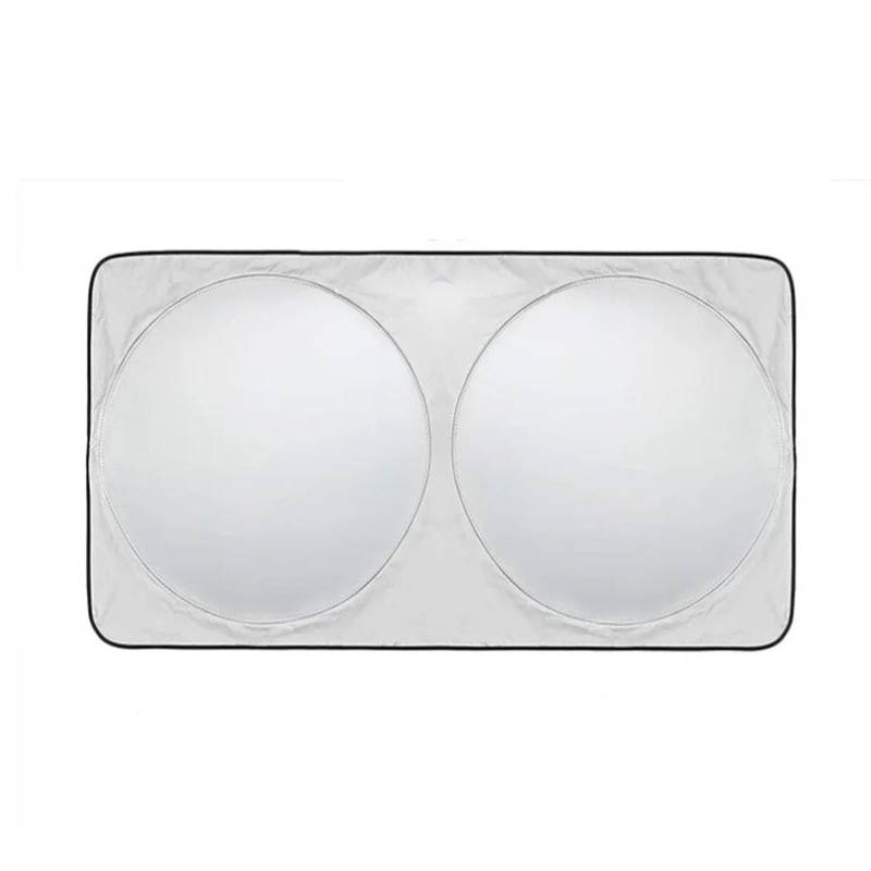 Auto Fenster Sonnenblende Auto Sonnenschutz Windschutzscheibe Abdeckung Auto Frontscheibe UV Schutz Schild Reflektierende Sonnencreme Vorne Hinten Hinten Seite Faltbar Auto Frontscheibe Sonnenschutz(L von Ggwqoops