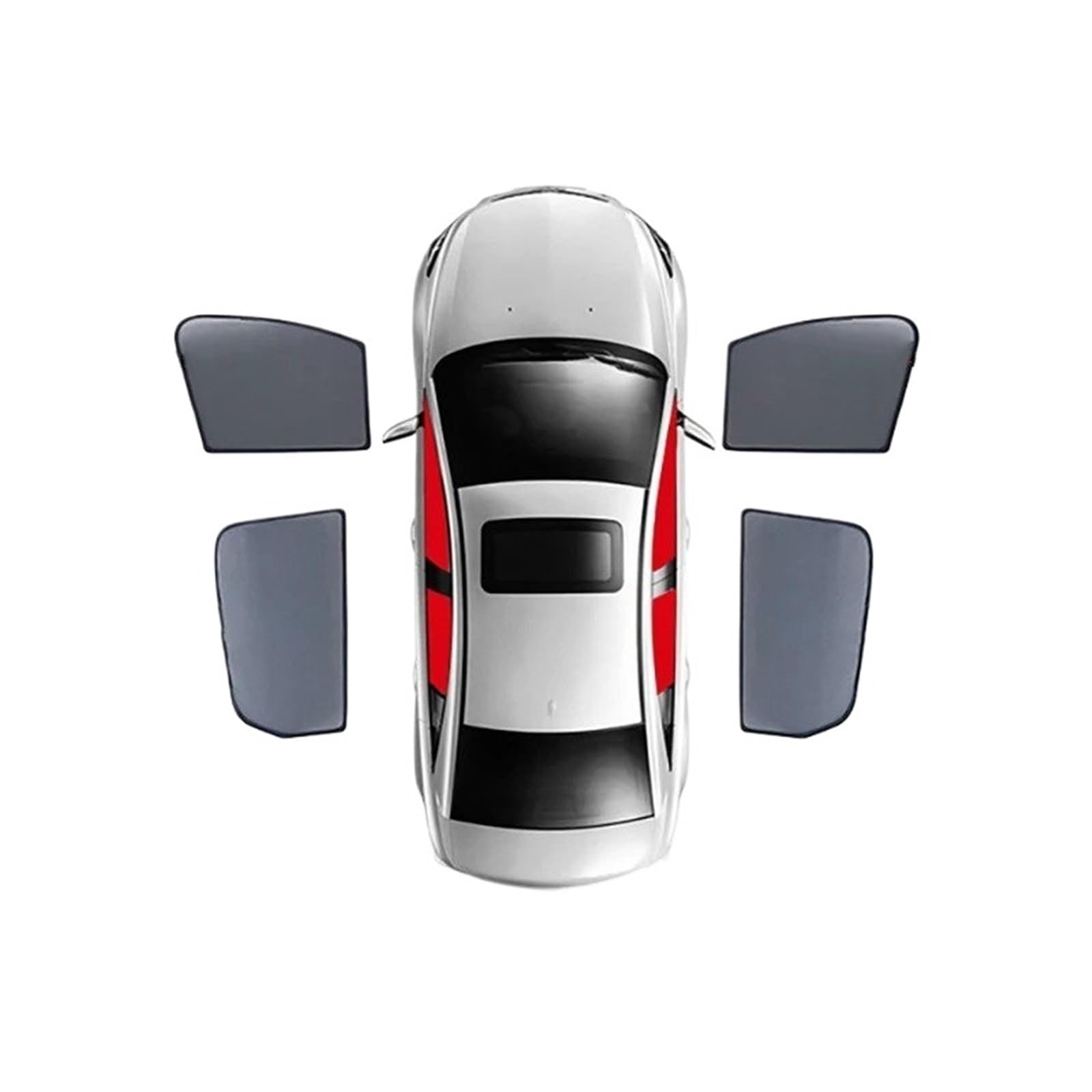 Auto Fenster Sonnenblende Für Hyundai Für Elantra Für MD 2011-2016 Magnetische Autofenster-Verdunkelungsvorhänge Solar-Sonnenschutz Schattennetz Glasschattierung Auto Frontscheibe Sonnenschutz(4PCS) Auto Fenster Sonnenblende Für Hyundai Für Elantra Für MD 2011-2016 Magnetische Autofenster-Verdunkelungsvorhänge Solar-Sonnenschutz Schattennetz Glasschattierung Auto Frontscheibe Sonnenschutz(4PCS) von Ggwqoops