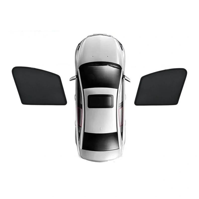 Auto Fenster Sonnenblende Für Hyundai Für Kona Für Kauai Für SX2 N Für Linie 2024 2025 Sonnenschutz Schatten Magnetvorhang Fenster Visier Auto Autoteil Auto Frontscheibe Sonnenschutz(2PCS Front) von Ggwqoops