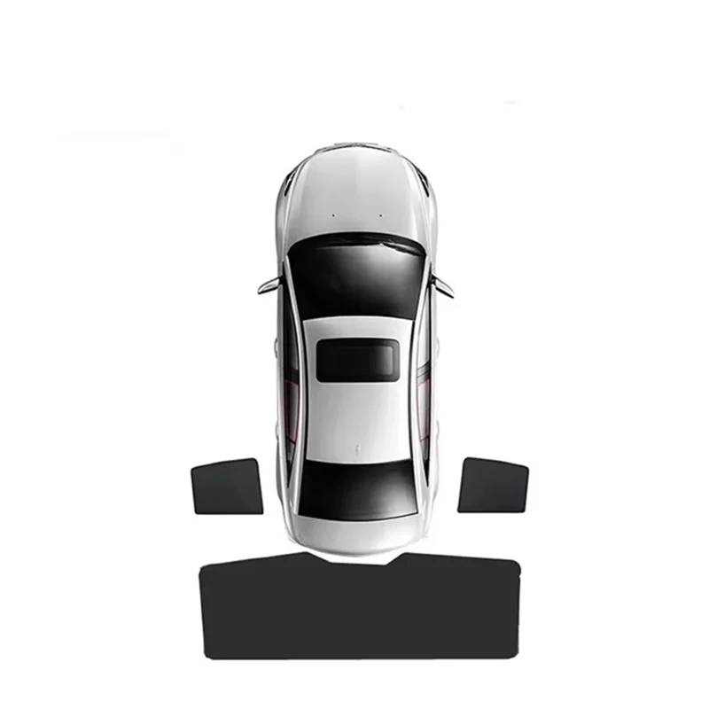 Auto Fenster Sonnenblende Für Hyundai Für Kona Für Kauai Für SX2 N Für Linie 2024 2025 Sonnenschutz Schatten Magnetvorhang Fenster Visier Auto Autoteil Auto Frontscheibe Sonnenschutz(3PCS) von Ggwqoops