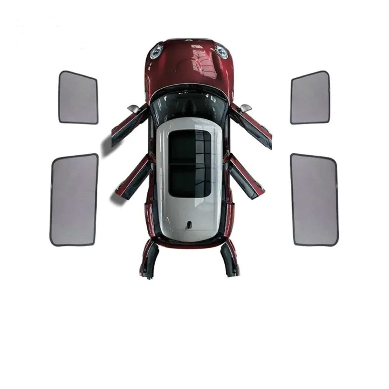 Auto Fenster Sonnenblende Für Mini Für Cooper Für F60 Für Countryman Fenster Sonnenschutz Autozubehör Sonnenschutz Magnetische Schatten Blind Mesh Abdeckung Auto Frontscheibe Sonnenschutz(F54 4Pcs) Auto Fenster Sonnenblende Für Mini Für Cooper Für F60 Für Countryman Fenster Sonnenschutz Autozubehör Sonnenschutz Magnetische Schatten Blind Mesh Abdeckung Auto Frontscheibe Sonnenschutz(F54 4Pcs) von Ggwqoops