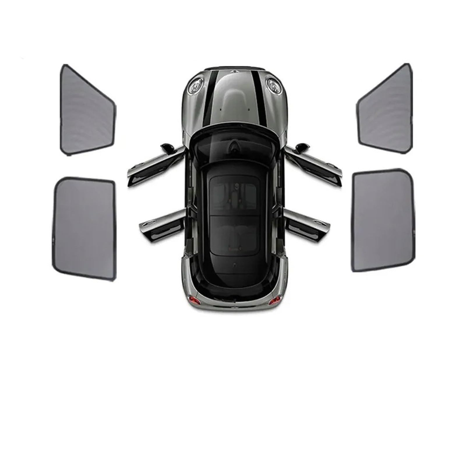 Auto Fenster Sonnenblende Für Mini Für Cooper Für F60 Für Countryman Fenster Sonnenschutz Autozubehör Sonnenschutz Magnetische Schatten Blind Mesh Abdeckung Auto Frontscheibe Sonnenschutz(F55 4Pcs) Auto Fenster Sonnenblende Für Mini Für Cooper Für F60 Für Countryman Fenster Sonnenschutz Autozubehör Sonnenschutz Magnetische Schatten Blind Mesh Abdeckung Auto Frontscheibe Sonnenschutz(F55 4Pcs) von Ggwqoops