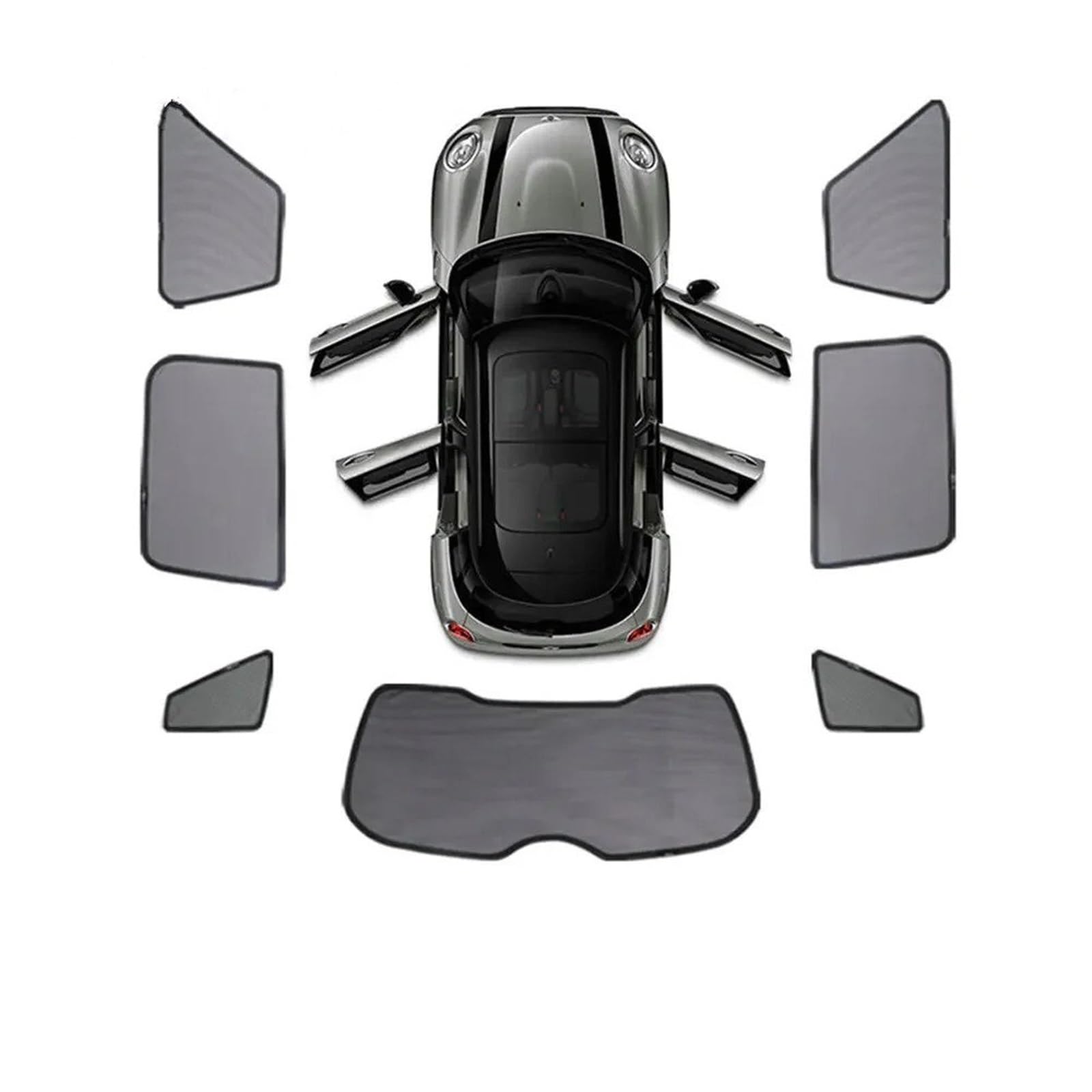 Auto Fenster Sonnenblende Für Mini Für Cooper Für F60 Für Countryman Fenster Sonnenschutz Autozubehör Sonnenschutz Magnetische Schatten Blind Mesh Abdeckung Auto Frontscheibe Sonnenschutz(F55 7Pcs) Auto Fenster Sonnenblende Für Mini Für Cooper Für F60 Für Countryman Fenster Sonnenschutz Autozubehör Sonnenschutz Magnetische Schatten Blind Mesh Abdeckung Auto Frontscheibe Sonnenschutz(F55 7Pcs) von Ggwqoops