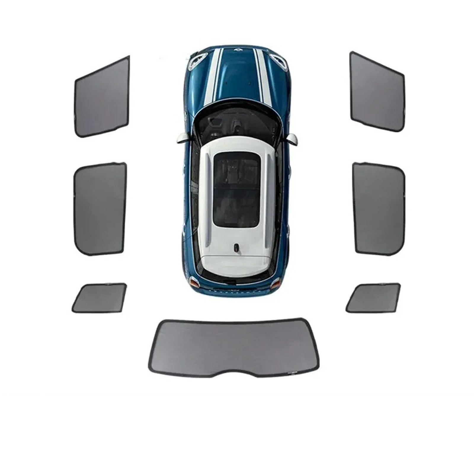 Auto Fenster Sonnenblende Für Mini Für Cooper Für F60 Für Countryman Fenster Sonnenschutz Autozubehör Sonnenschutz Magnetische Schatten Blind Mesh Abdeckung Auto Frontscheibe Sonnenschutz(F60 7Pcs) Auto Fenster Sonnenblende Für Mini Für Cooper Für F60 Für Countryman Fenster Sonnenschutz Autozubehör Sonnenschutz Magnetische Schatten Blind Mesh Abdeckung Auto Frontscheibe Sonnenschutz(F60 7Pcs) von Ggwqoops
