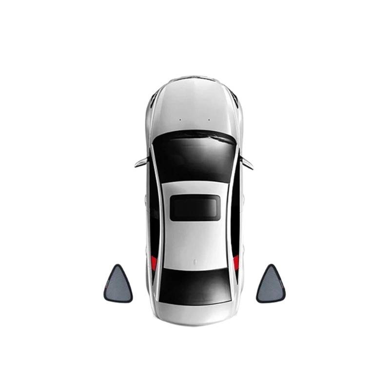 Auto Fenster Sonnenblende Für Seat Für Cupra Für Ateca 2016-2023 Auto-Sonnenschutzschild Magnetischer Sonnenschutz Rückseite Babyfensters Visier Frontscheibenvorhang Auto Frontscheibe Sonnenschutz(2PC von Ggwqoops
