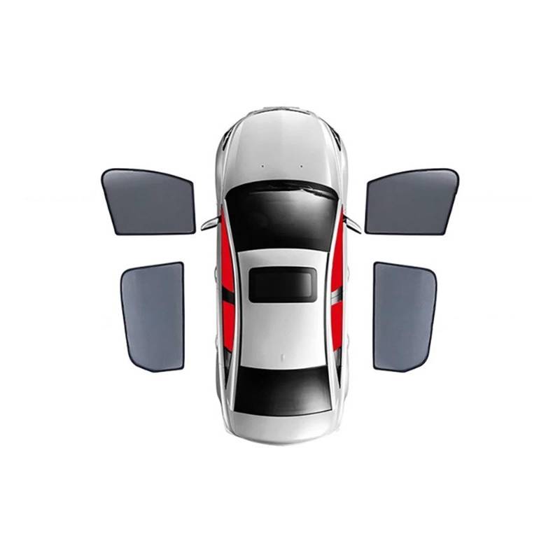 Auto Fenster Sonnenblende Für Skoda Für Superb Für Limousine 2016-2023 Magnetischer Auto-Sonnenschutzschild Frontscheibenvorhang Sonnenschutzvisier Hintere Seitenscheibe Auto Frontscheibe Sonnenschutz von Ggwqoops