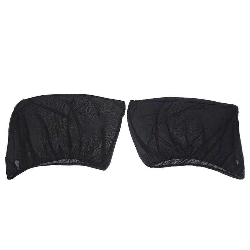Auto Fenster Sonnenblende Für Suzuki Für Jimny Für JB64 Für JB74 1998-2022 2 STÜCKE Autovorhang Anti-UV-Sonnenschutz-Visierabdeckung Fenster Sonnenschutz Insektennetz Auto Frontscheibe Sonnenschutz von Ggwqoops