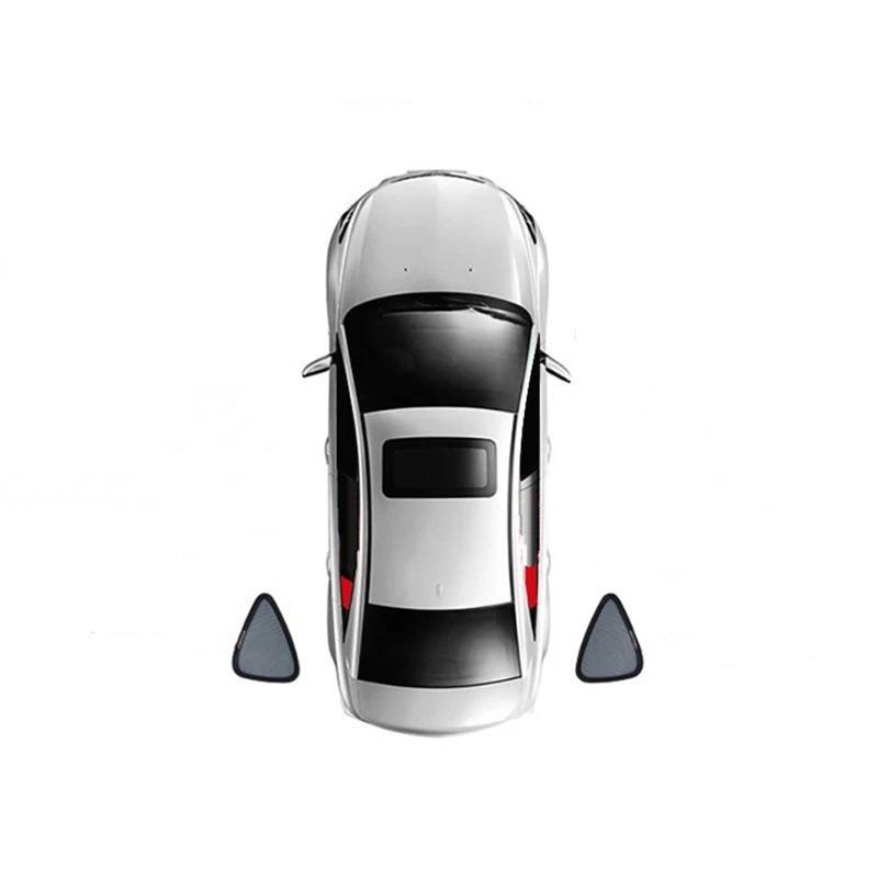Auto Fenster Sonnenblende Für Volvo Für XC40 Für EX40 Für SUV 2018-2024 Magnetischer Auto-Sonnenschutz Frontscheibenvorhang Rückseite Babyfenster Sonnenschutzvisier Auto Frontscheibe Sonnenschutz(2PCS von Ggwqoops