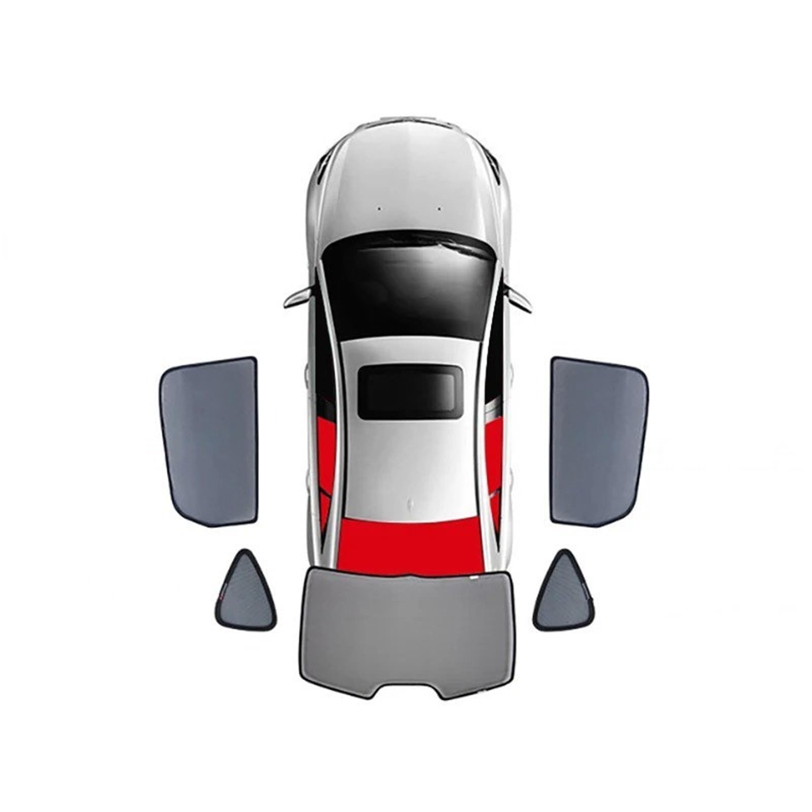 Auto Fenster Sonnenblende Für Volvo Für XC40 Für EX40 Für SUV 2018-2024 Magnetischer Auto-Sonnenschutz Frontscheibenvorhang Rückseite Babyfenster Sonnenschutzvisier Auto Frontscheibe Sonnenschutz(5PCS Auto Fenster Sonnenblende Für Volvo Für XC40 Für EX40 Für SUV 2018-2024 Magnetischer Auto-Sonnenschutz Frontscheibenvorhang Rückseite Babyfenster Sonnenschutzvisier Auto Frontscheibe Sonnenschutz(5PCS von Ggwqoops