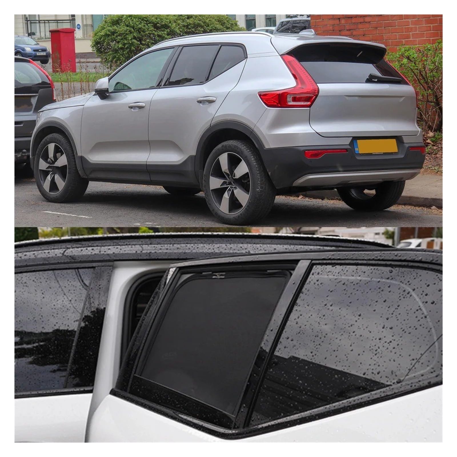 Auto Fenster Sonnenblende Für Volvo Für XC40 Für EX40 Für SUV 2018-2024 Magnetischer Auto-Sonnenschutz Frontscheibenvorhang Rückseite Babyfenster Sonnenschutzvisier Auto Frontscheibe Sonnenschutz(Rear Auto Fenster Sonnenblende Für Volvo Für XC40 Für EX40 Für SUV 2018-2024 Magnetischer Auto-Sonnenschutz Frontscheibenvorhang Rückseite Babyfenster Sonnenschutzvisier Auto Frontscheibe Sonnenschutz(Rear von Ggwqoops