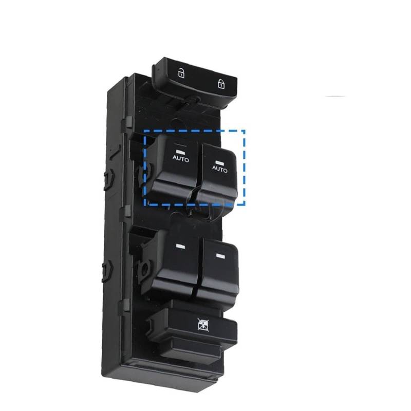 Fensterheber Taster Für Hyundai Für Sonata LF 2015 2016 2017 2018 2019 93570-C1000 93570-C1010 Elektrische Power Master Fenster Switch Control Taste Hauptfensterheberschalter(2 Auto) von Ggwqoops