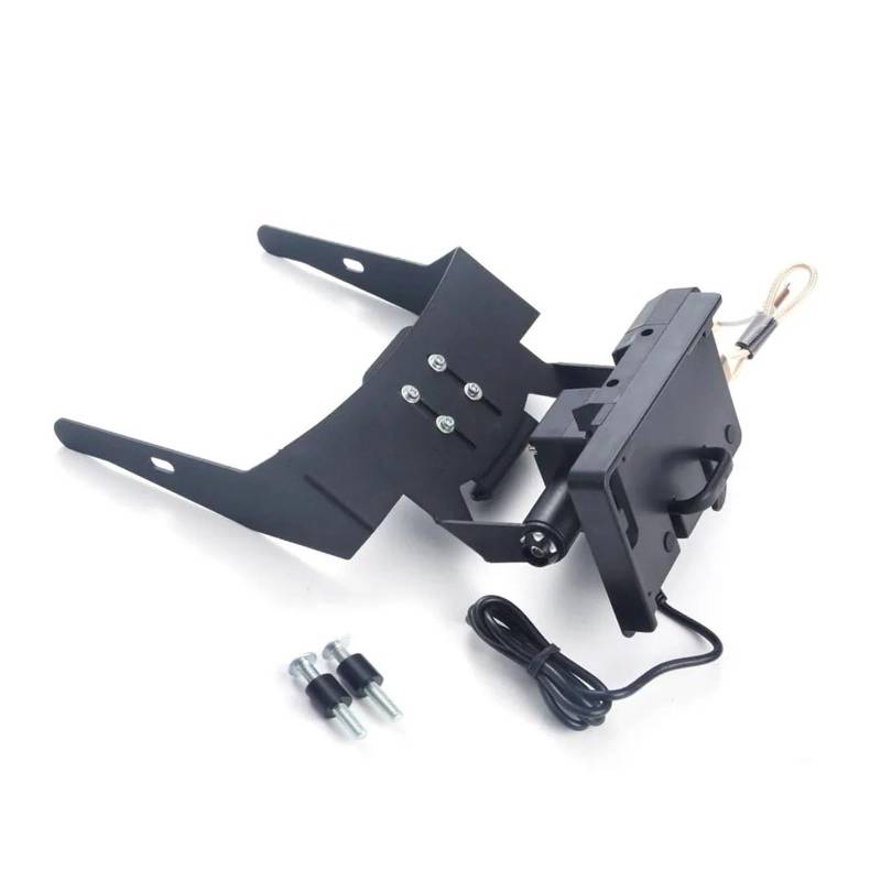 Für ADV 350 2021-2023 Zubehör Motorrad Navigator Telefon Halter GPS Navigation Halter Motorrad-GPS-Navigationshalterung(Kit) von Ggwqoops