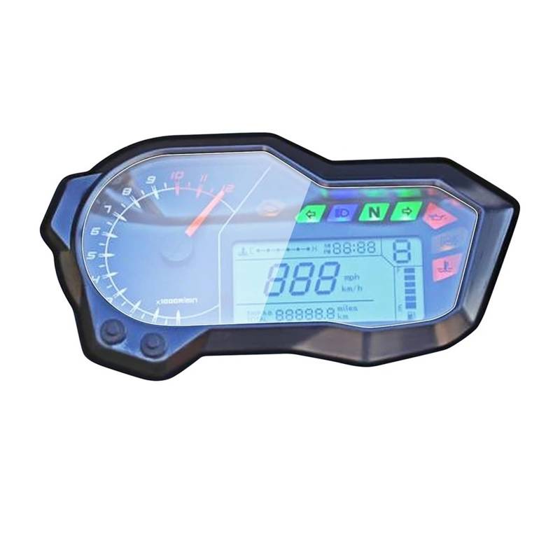 Für Benelli Für TRK502 Für TRK 502X Für TRK 502 X Motorrad Tachometer Screen Scratch Protection Film Dashboard Screen Protector Armaturenbrett Tacho Displayschutzfolie(1 pcs) von Ggwqoops