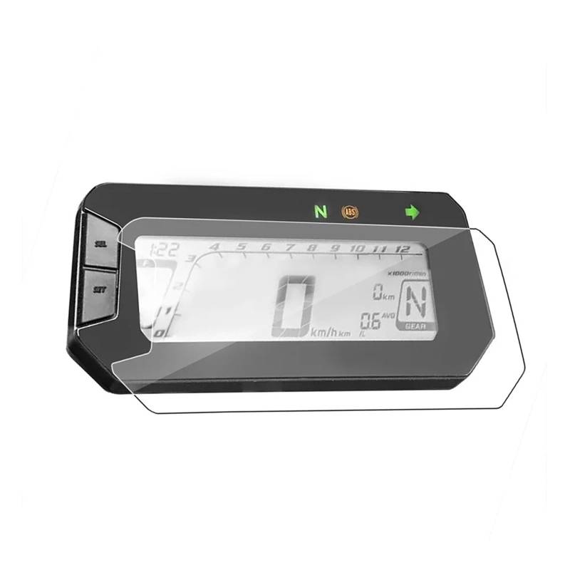Für CB300F Für Twister Für CB 300F Dashboard Screen Protector Motorrad Scratch Cluster Instrument Film Twister Zubehör Armaturenbrett Tacho Displayschutzfolie von Ggwqoops