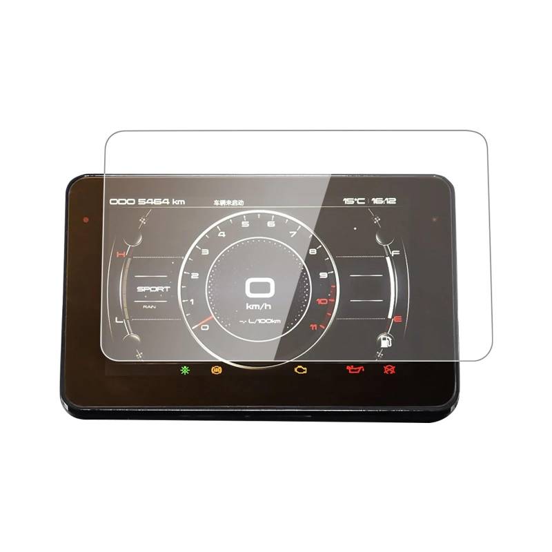 Für CFMOTO CF Für 800MT Für MT800 Für MT 800 MT 2021-2024 Tacho Cluster Bildschirm Kratzschutz Film Armaturenbrett Screen Protector Armaturenbrett Tacho Displayschutzfolie(2 pcs) von Ggwqoops