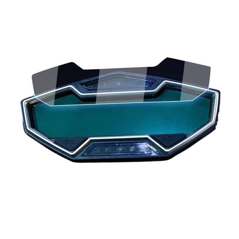 Für CFMOTO Für 400NK 400 NK Motorrad Scratch Cluster Schutz Instrument Film Screen-Dashboard Armaturenbrett Tacho Displayschutzfolie(3 Set) von Ggwqoops