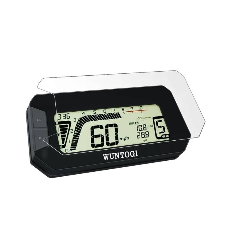 Für CRF 300F Für CB300F 2023 Twister Motorradzubehör Scratch Cluster Screen Dashboard Schutz Instrumentenfolie Armaturenbrett Tacho Displayschutzfolie(2 Sets) von Ggwqoops