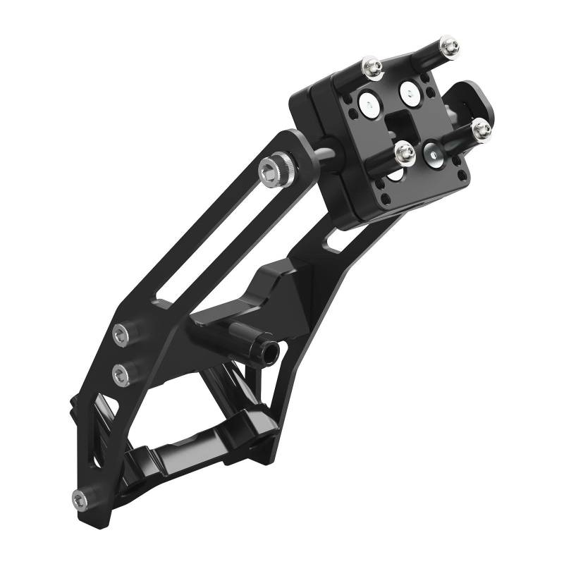 Für Ducati Für DesertX 2022-2024 Motorrad 12 MM Bar GPS Halterung 12 MM GPS Halter Bar Clamp Navigation Halterung Motorrad-GPS-Navigationshalterung(Set) von Ggwqoops