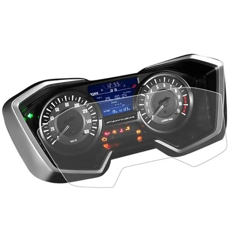 Für FORZA300 Für FORZA500 Für Forza 300 500 2018-2021 Motorrad-Armaturenbrett-Displayschutzfolie Cluster-Kratzschutzfolie Armaturenbrett Tacho Displayschutzfolie(4 pcs) von Ggwqoops