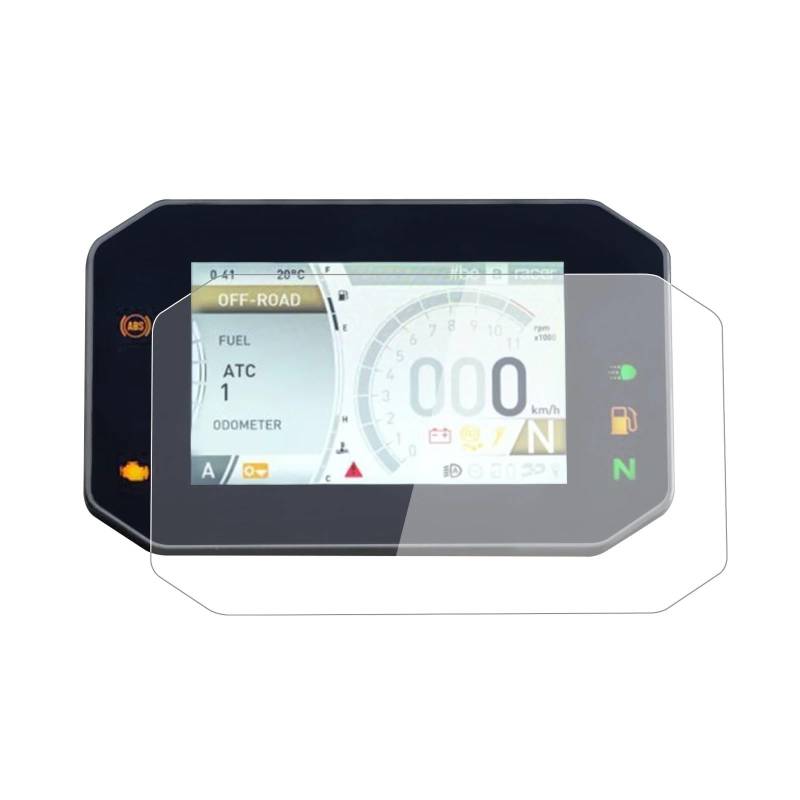 Für Hornet CB750 Für Hornet750 Für Forza750 Für X-ADV750 CB1000R 2021-2024 Dashboard Cluster Cluster Scratch Protection Film Screen Protector Armaturenbrett Tacho Displayschutzfolie(2 pcs) von Ggwqoops